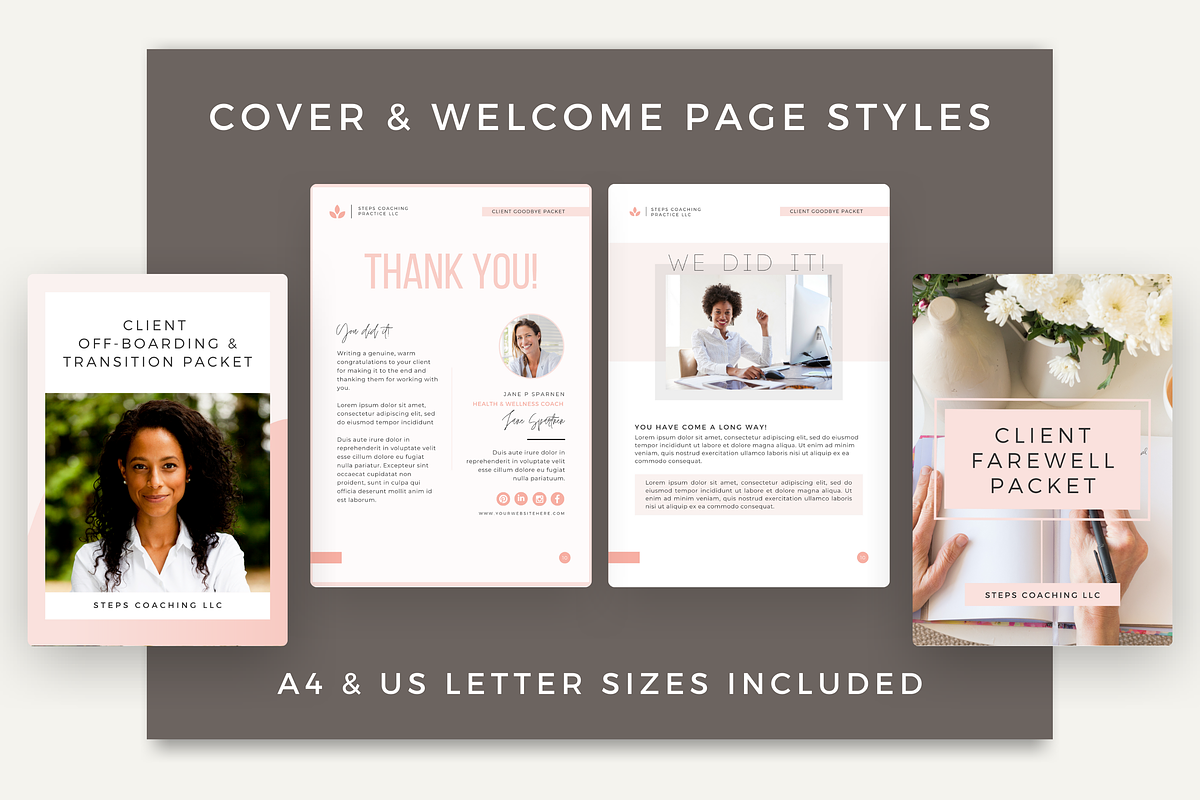 Client Goodbye Packet for Coach preview 4