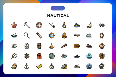 Nautical Icons, an Icon by Wencory