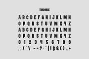 Thadonce - Racing Font, a Sans Serif Font by Iqsiart Studio (Thumbnail 3 of 6)