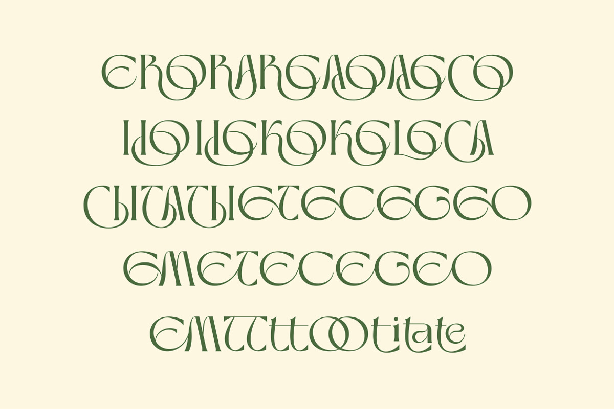 Rosetic - Luxury Wedding Font, a Serif Font by kangfont Studio (Photo 8 of 10)