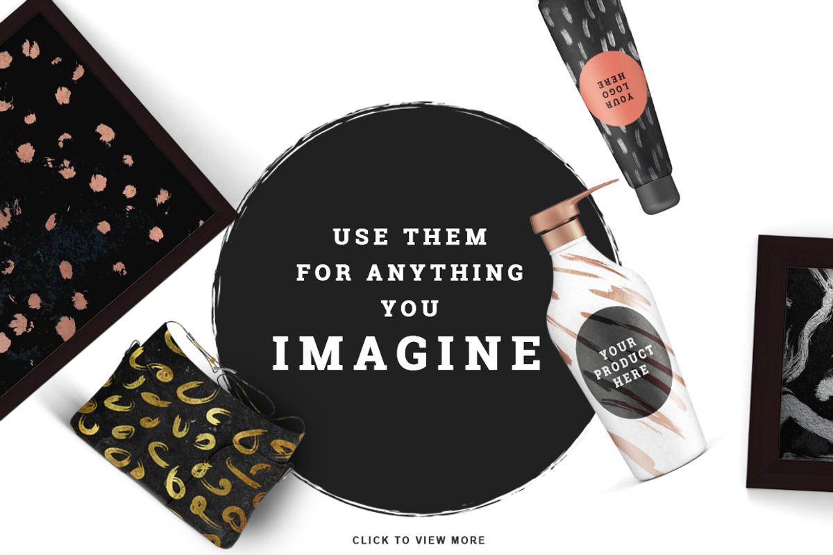 Super Bundle - 96 Patterns, a Pattern Graphic by Designbase (Photo 8 of 10)