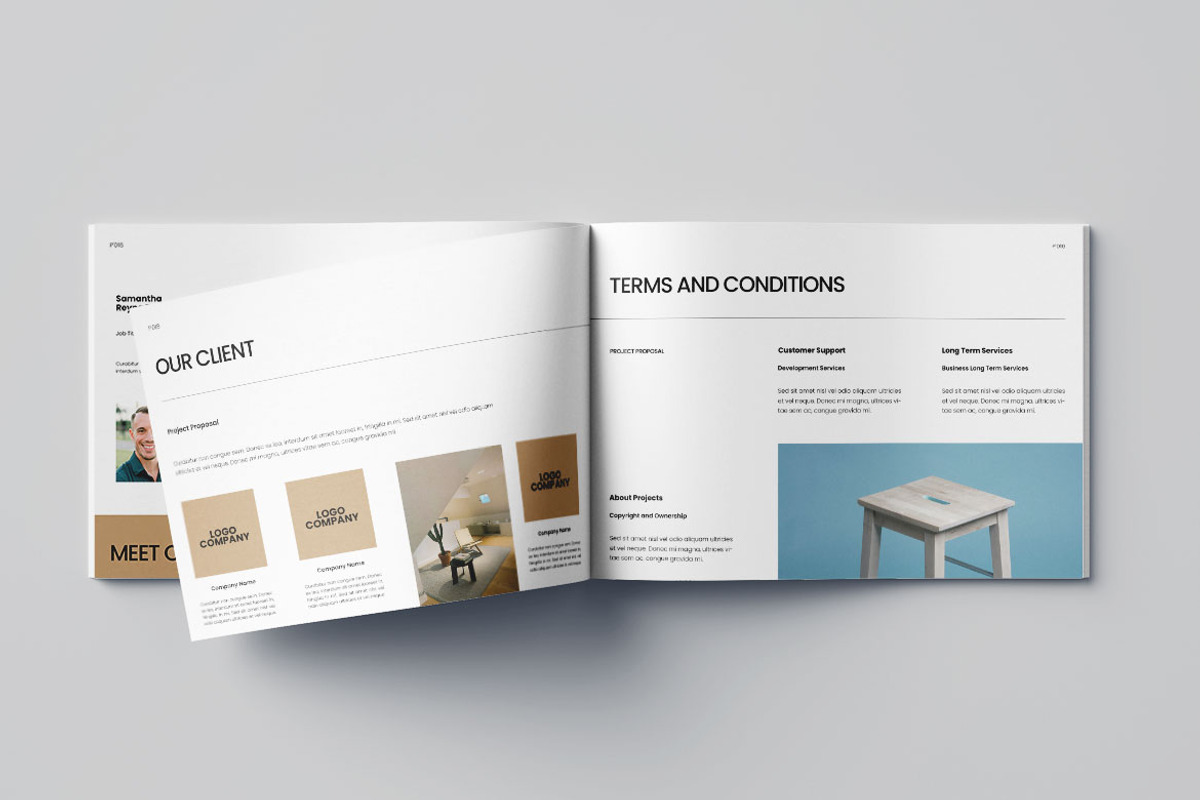 Business Proposal Template Vol.13, a Brochure Template by Bewalrus Studio (Photo 8 of 11)