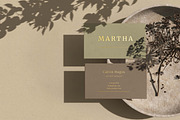 Martha || Business Card Mockup, a Product Mockup by JafarNation (Thumbnail 2 of 6)
