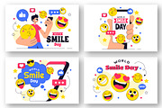 12 World Smile Day Illustration, a Person Illustration by denayunebgt (Thumbnail 3 of 4)