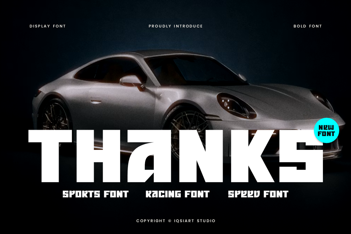 Rodsak - Sports Bold Font, a Sans Serif Font by Iqsiart Studio (Photo 8 of 8)