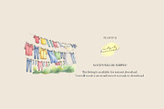 Cleaning Goodnotes Stickers, a Decorative Illustration by ikarifq shop (Thumbnail 7 of 7)