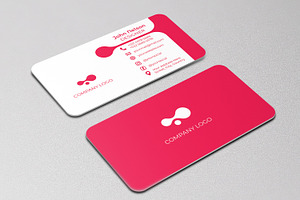 Abstract Business Card Design, a Business Card Template by Kseniya-Omega