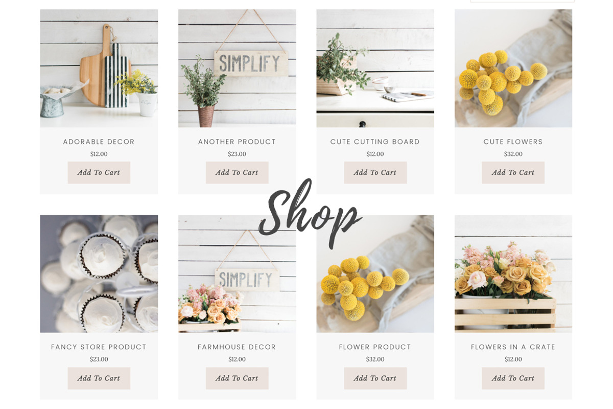 The Hallie Pro Wordpress Theme, a WordPress Template by angiemakeswebsites (Photo 2 of 6)