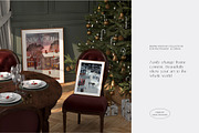 SEASON'S GREETINGS Christmas Mockups, a Household Mockup by The Bambi Collective (Thumbnail 4 of 16)