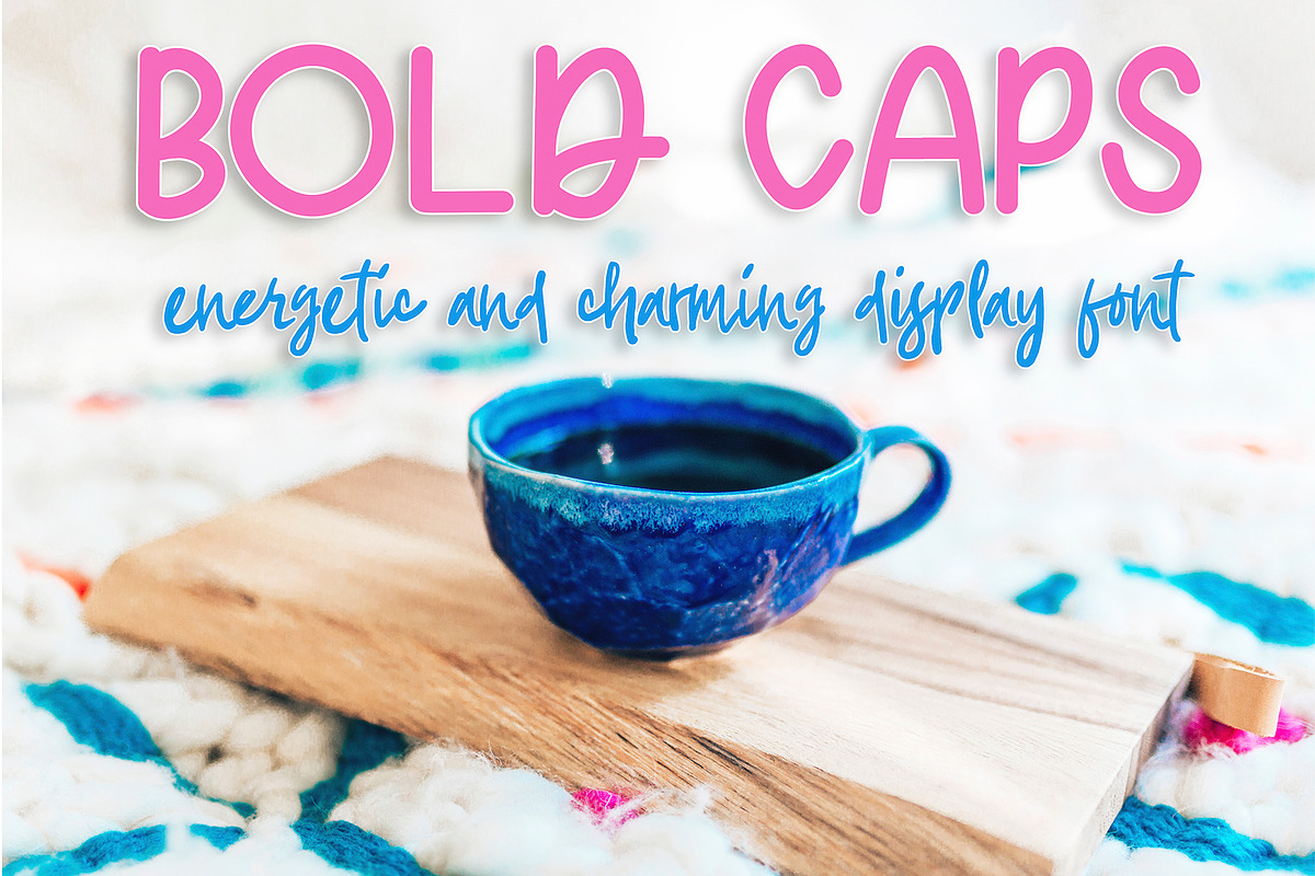 Bold Caps Handwritten Display Font