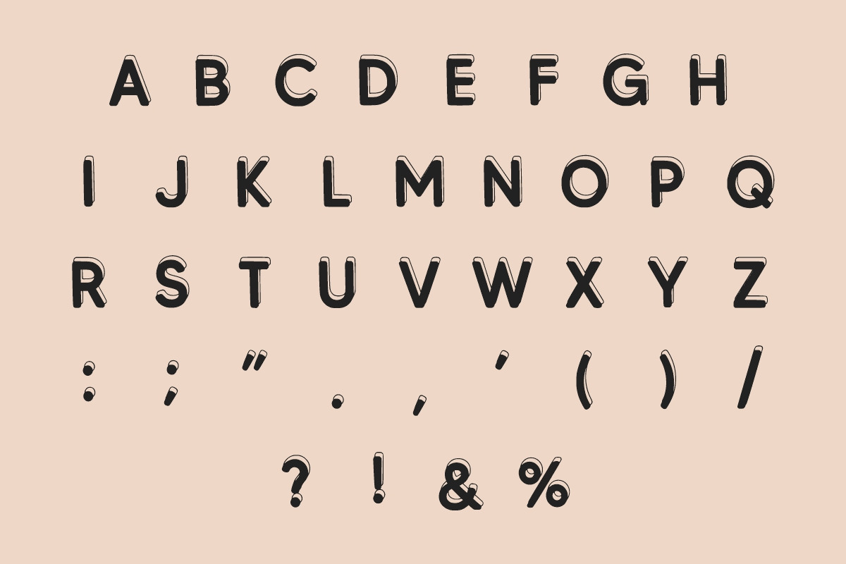 Boston - Display Vintage Font, a Sans Serif Font by Fourteen Letter (Photo 6 of 7)