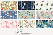 80 assorted bird seamless pattern, a Pattern Graphic by Poppy Lane Studio (Thumbnail 2 of 11)