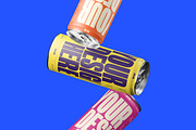 Floating Zigzag 330ml Can Mockup, a Packaging Mockup by Design Squad (Thumbnail 2 of 3)