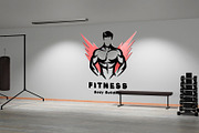 Modern Fitness & Gym Logo Template, a Branding & Logo Template by YUDesignStore (Thumbnail 6 of 8)