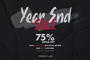 Sunny Display Font, a Sans Serif Font by edukka (Thumbnail 3 of 6)