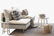 Two-seat sofa 3d model, a Furniture 3D Model by 3dmitruk (Thumbnail 9 of 11)