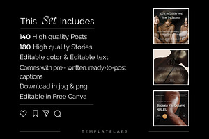 Semaglutide Instagram Templates