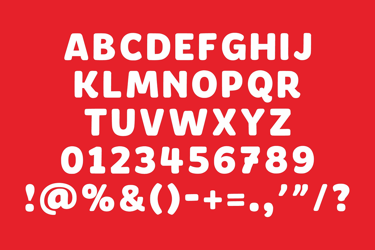 Rustic Snowy - Bold Christmas Font, a Sans Serif Font by Limited.studio (Photo 6 of 6)