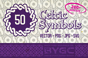Celtic Knot Style Symbols, an Object Graphic by BackYard Graphics Co. (Thumbnail 1 of 10)