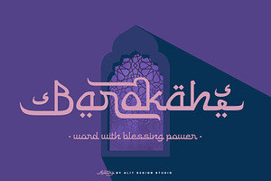 Alibon Arabic Typeface