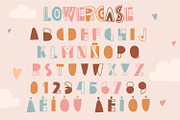 Boho Rainbow Baby Font, a Sans Serif Font by arausidp (Thumbnail 3 of 5)