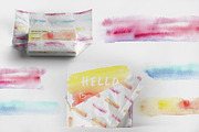 Gradient watercolor background set, a Texture Graphic by Alena Solonshchikova (Thumbnail 10 of 11)