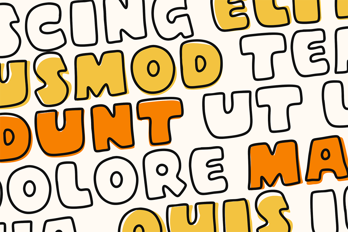 Frusy – Playful Cartoon Display, a Font by Portocraft (Photo 4 of 10)