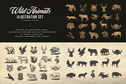 Wild Animals - Illustration Set, an Animal Illustration by Heritage Type Co. (Thumbnail 2 of 5)