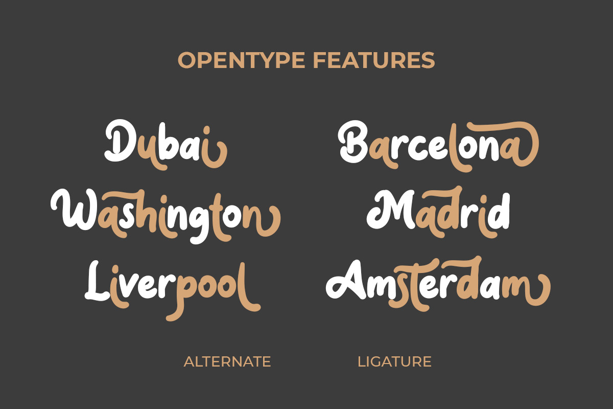 Mofanyc - Handwritten Font, a Handwritten Font by Fikry Alfatih (Photo 2 of 7)