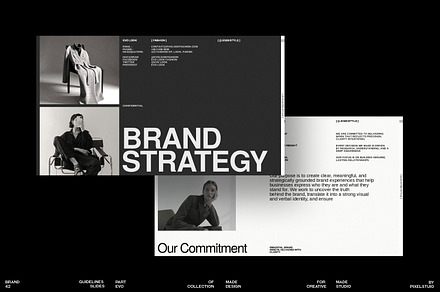 EVO | Brand Strategy Presentation, a Presentation Template by GoldenPixelStudio