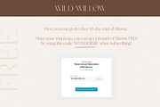 Luxury Showit Instagram Link in Bio, a Landing Page Template by Wonderlik Webdesign (Thumbnail 5 of 6)