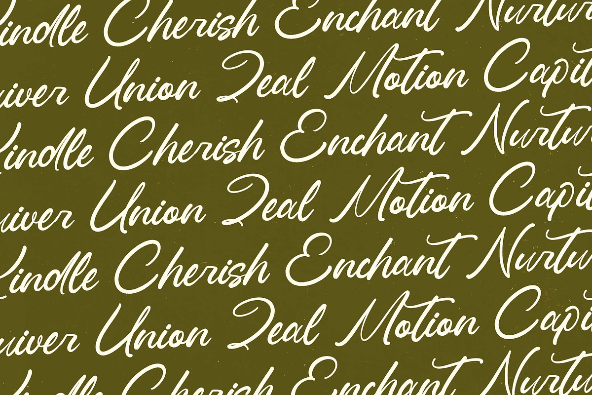 Omanik Chinta Bold Handwritten Font, a Script Font by Letterena Studios Script (Photo 15 of 20)