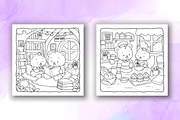 Cozy Cuties Fun and Comfy Coloring, a Decorative Illustration by Coco Bloom (Thumbnail 2 of 4)