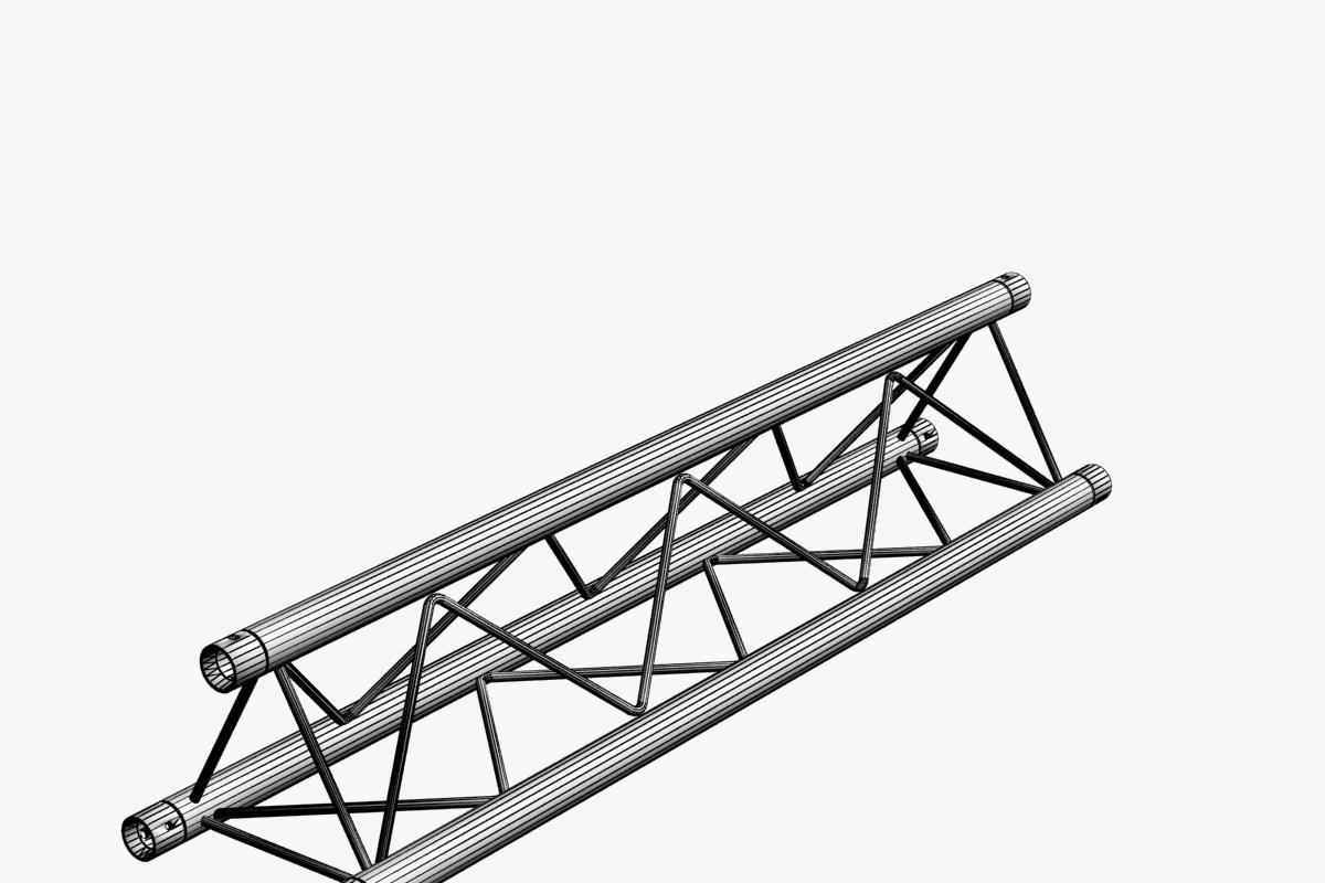 Mini Triangular Trusses- 14 PCS, an Architecture 3D Model by akerStudio (Photo 8 of 35)