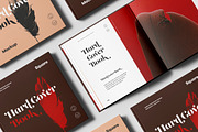 Hard Cover Square Book Mock-up, a Books & Magazine Mockup by Yogurt86 (Thumbnail 17 of 19)