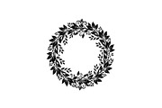 Botanical Floral Wreath SVG Bundle, an Illustration by Designs_River (Thumbnail 14 of 31)