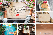 YEAR END FONT BUNDLE, a Script Font by DoubleZ Studio (Thumbnail 10 of 12)