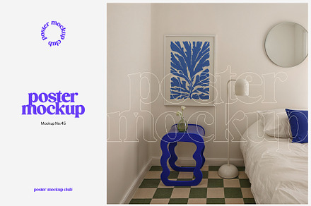 Mockup No:45, a Household Mockup by The Poster Mockup Club