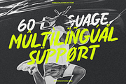 Hypegoals - Brushy Display Font, a Script Font by Invasi Studio (Thumbnail 8 of 8)