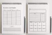 20 HandDrawn Printing Planner Layout, a Graphic by Character (Thumbnail 6 of 10)