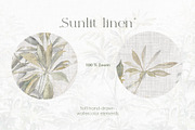Garden Retreat botanical wall mural, a Wallpaper Graphic by Timofi Art (Thumbnail 5 of 15)