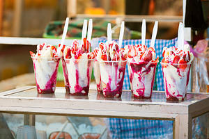 Strawberries And Cream, a Food & Drink Photo by THP Creative