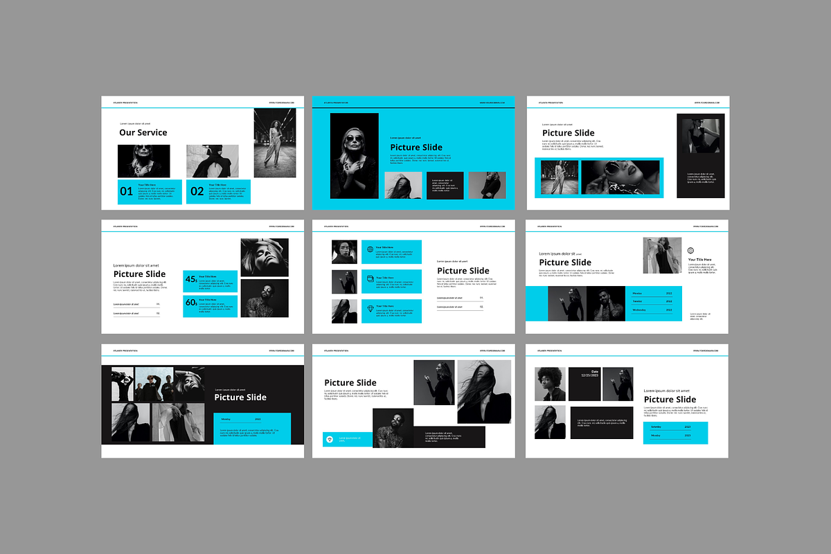 Atlanta Powerpoint Template, a Presentation Template by Spesifikstd