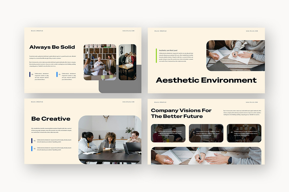 Biluq : Creative Biz Google Slides, a Presentation Template by Punkl Camp (Photo 5 of 16)