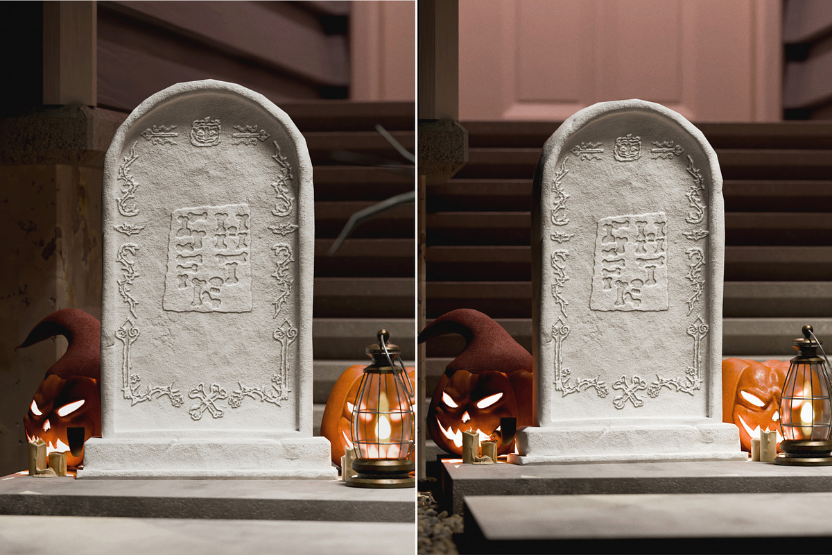 34 Halloween Party Event Mockups, an Advertising Mockup by Vitora Mockup (Photo 4 of 12)