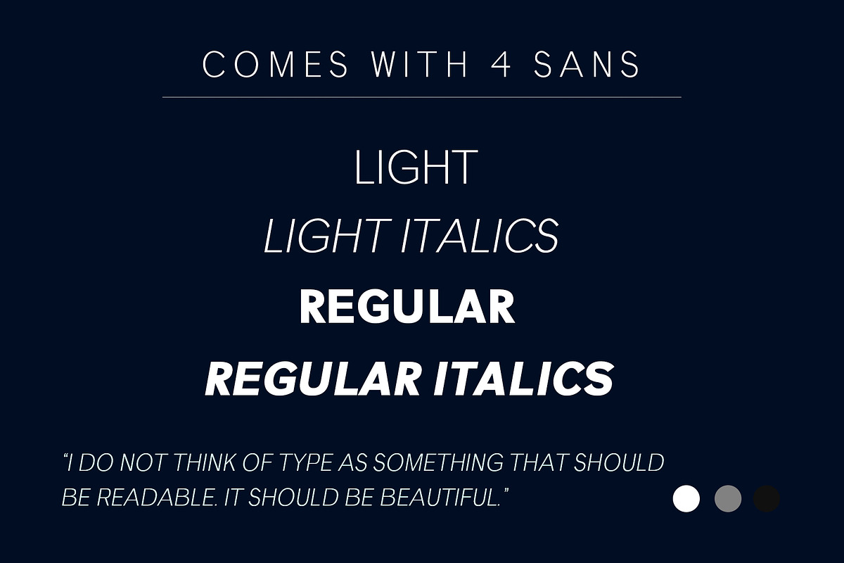 GENEVA Typeface Duo preview 8