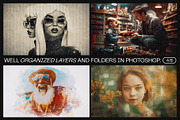 12 Photo Effect Templates, a Layer Style Add-On by iDoodle Studio (Thumbnail 4 of 6)