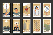 Complete Tarot. 78 Cards, an Illustration by La Inspiratriz (Thumbnail 8 of 11)