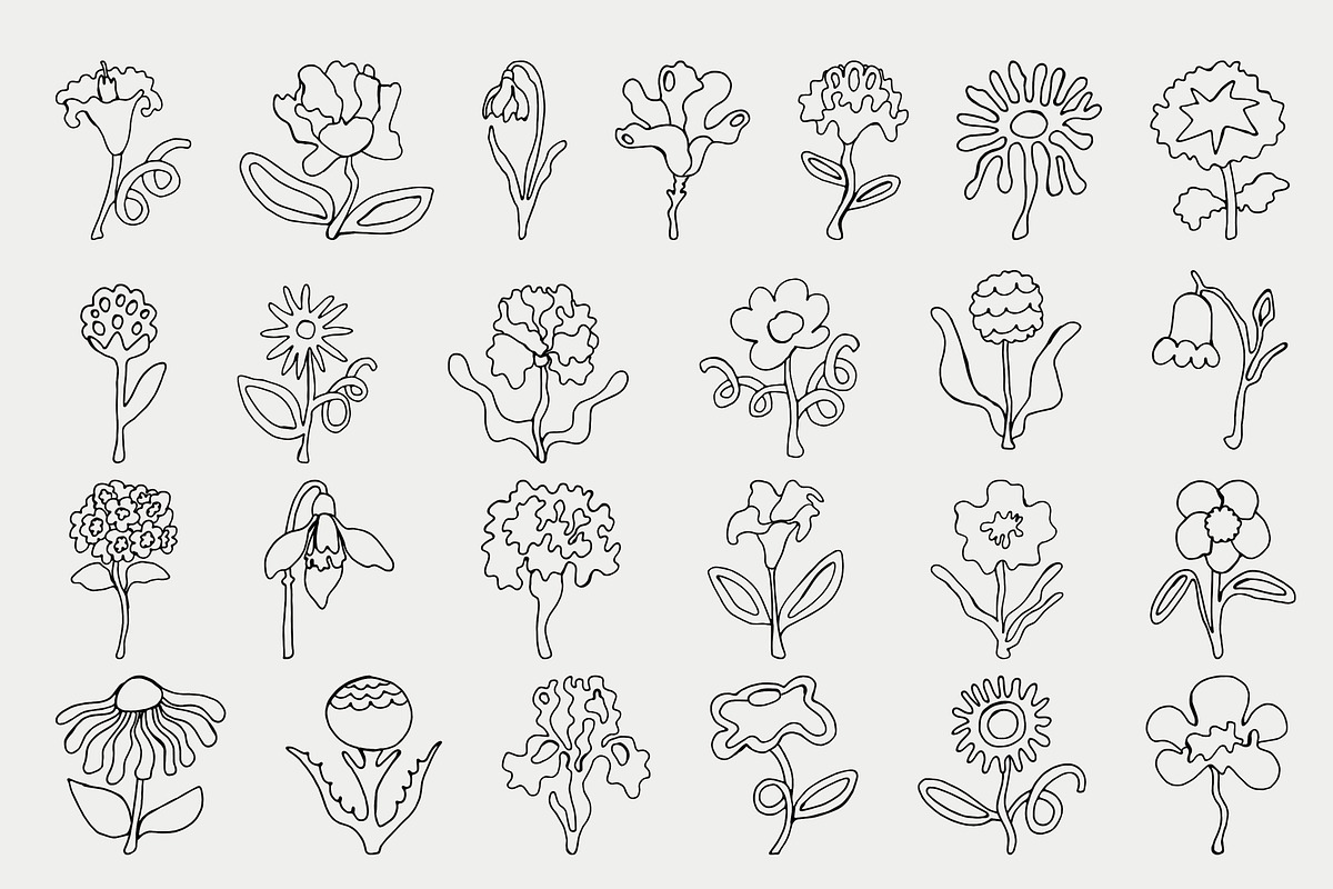 Floral Series Bundle: All 5 in 1, an Object Illustration by Veyla (Photo 24 of 46)