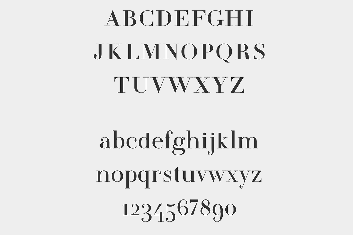 Dihot - a modern classic typeface preview 3